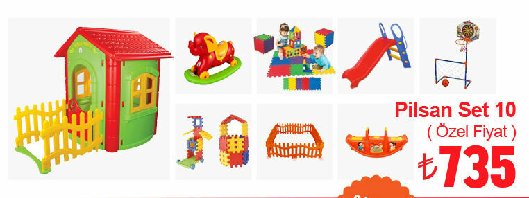 PILSAN турецкий производитель высококачественных пластиковых игрушек для детей