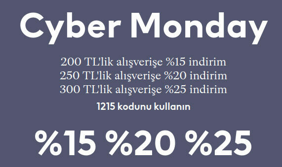 CYBER MONDAY H&M СКИДКИ 10% 15% 25%