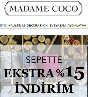 MADAME COCO скидка 15% на все товары!