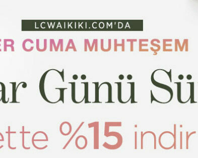 LC WAIKIKI дарит 15% скидку на 8 марта