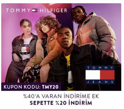 TOMMY HILFIGER СКИДКИ 40%+20%