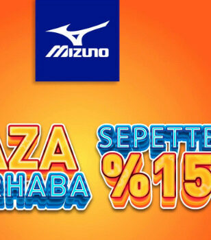 MIZUNO СПОРТ 15% скидка 